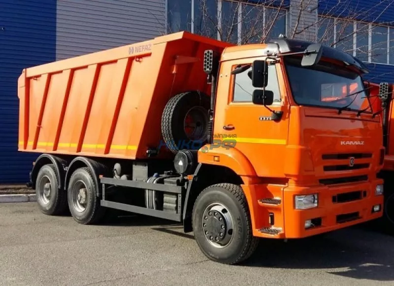 Оренда самоскида Камаз 20 тонн 14м3 у Києві