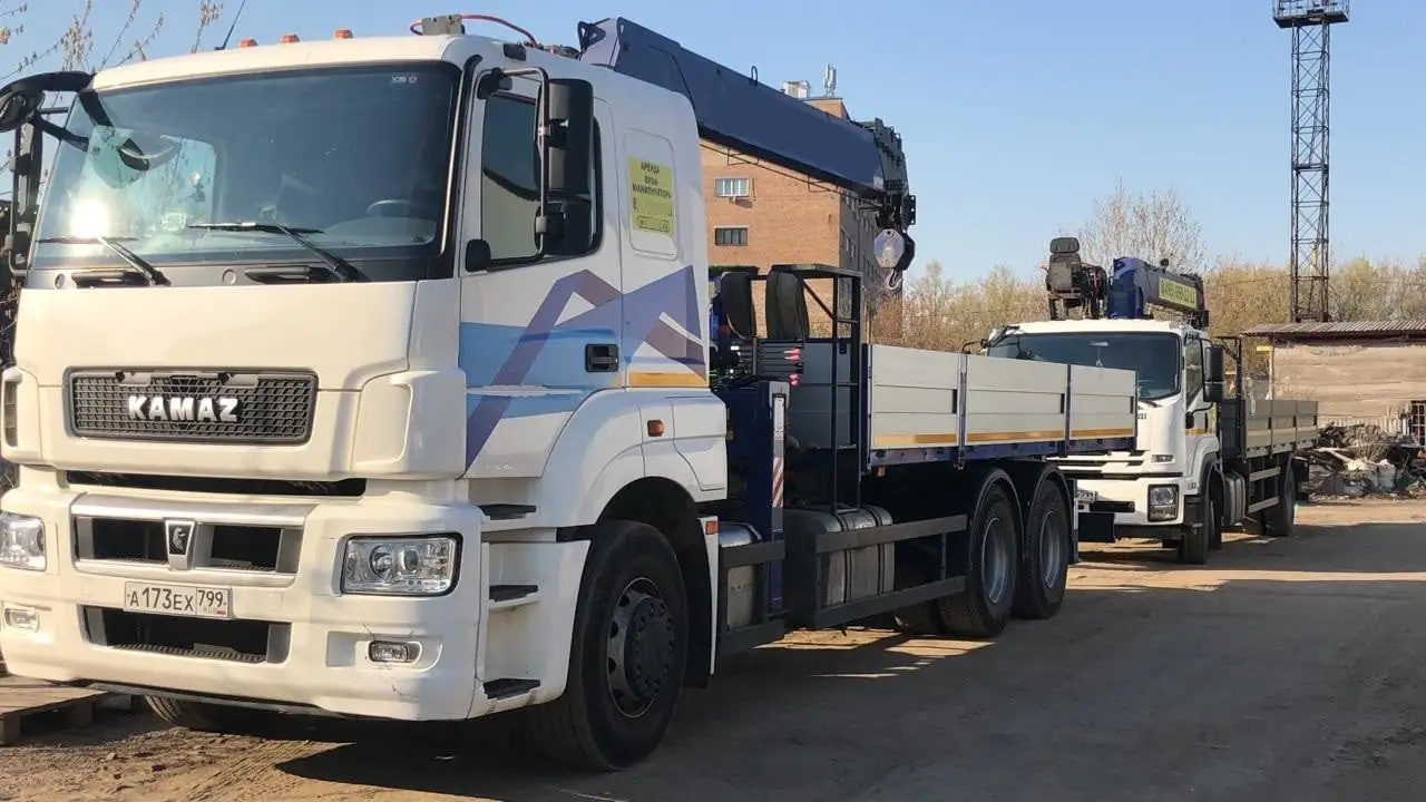 Оренда маніпулятора Камаз 10 тонн у Києві